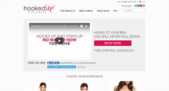 Desktop Screenshot of hookedupshapewear.com